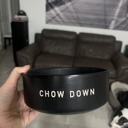 CHOW DOWN DOG BOWL (set Of 2)