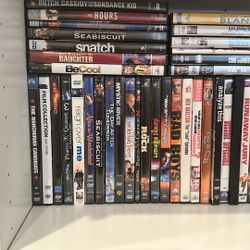 68 Dvds Titles For Sale. All Or Nothing