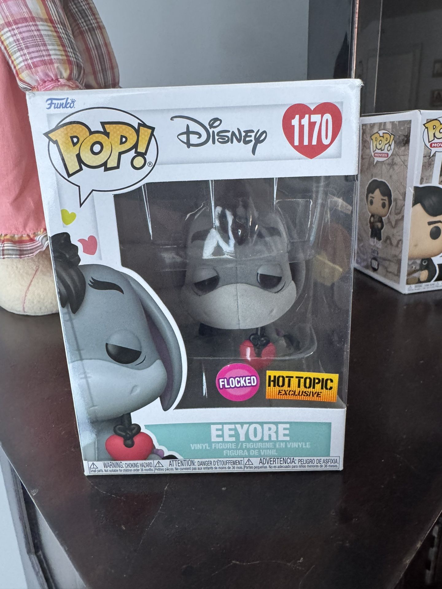 Eeyore Flocked Funko Pop