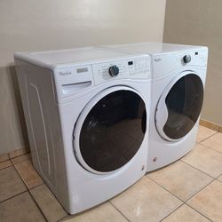 .Whirlpool Washer And Electric Dryer Free Deliver And Install 6 Month Warranty 