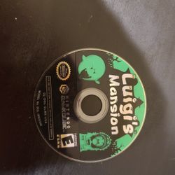 Luigi's Mansion For The GameCube Disc Only Scratched