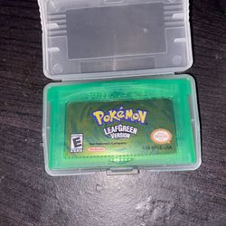 Pokémon Leaf Green For Game Boy
