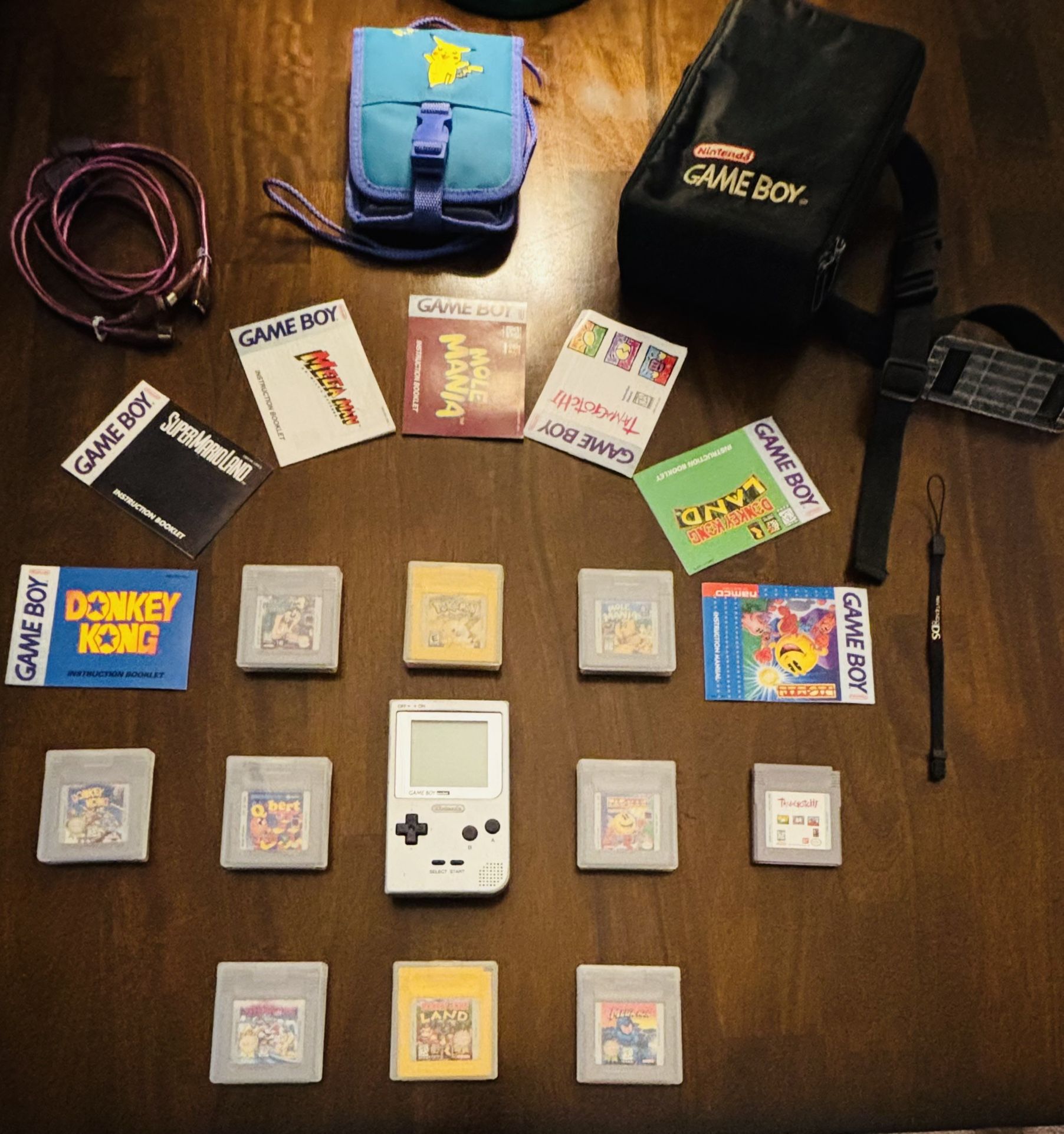 Vintage Original Game Boy Pocket Games Lot