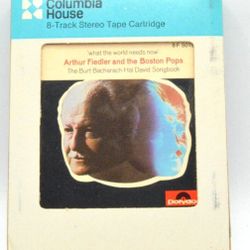 Arthur Fiedler And The Boston Pops The Burt Bacharach and Hal David 8 Track Tape