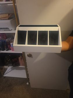 Charging Station Wooden Stand 