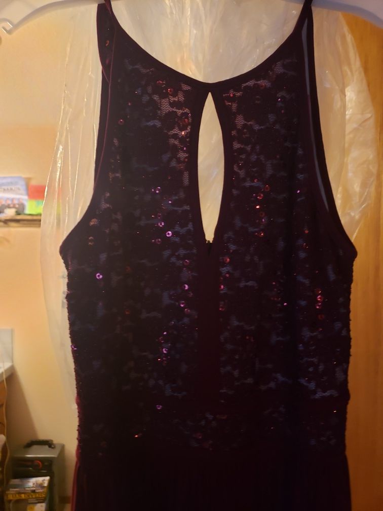 David's bridal bridesmaid dress.