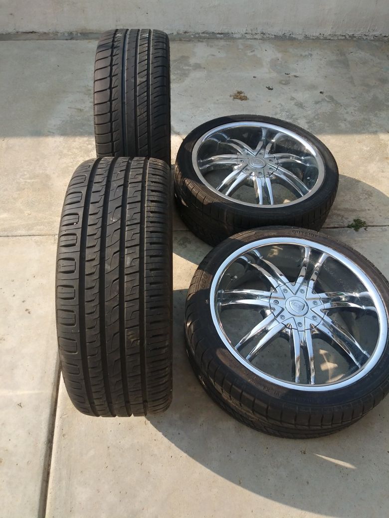 I have 4 tires rim 18 f rom toyota camry 5 nuts