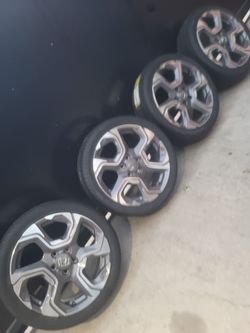 Wheel 18 5 Lugs 5x114.3 Honda New tires