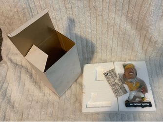 2002 Oakland A's Jim "Catfish" Hunter Bobblehead BDA Limited Edition w/ Box Foam Ticket HOF