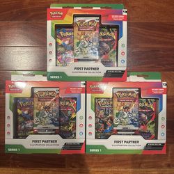 The Pokémon TCG: First Partner Illustration Collection—Series 1
