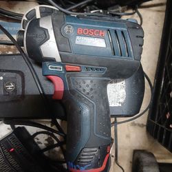 Bosch lithium ion 12v 1/4 impact