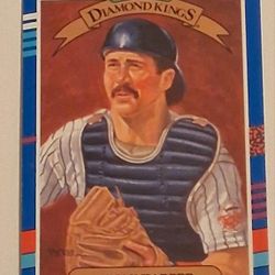 1990 DONRUSS DIAMOND KINGS  Brian Harper  Card #22 