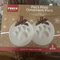Paw Print Ornament