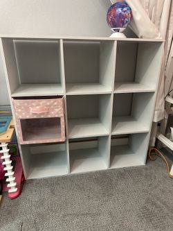 Standard 9 Cubby White IKEA Shelf ✨Toy✨Shoe ✨Book Storage