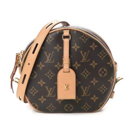 Louis Vuitton Boite Chapeau Souple Crossbody MM Brown Canvas