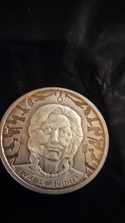Rare 2017 Hilary silver coin
