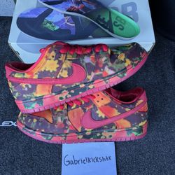 Nike SB Dunk Low Wizard Of OZ Poppy Field