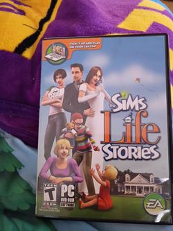 The Sims life stories cib no scratches