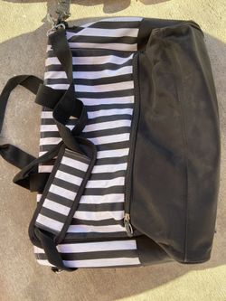 Black and White Diaper Bag