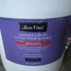 Bon Vital Original Massage Lotion 5 Gallon