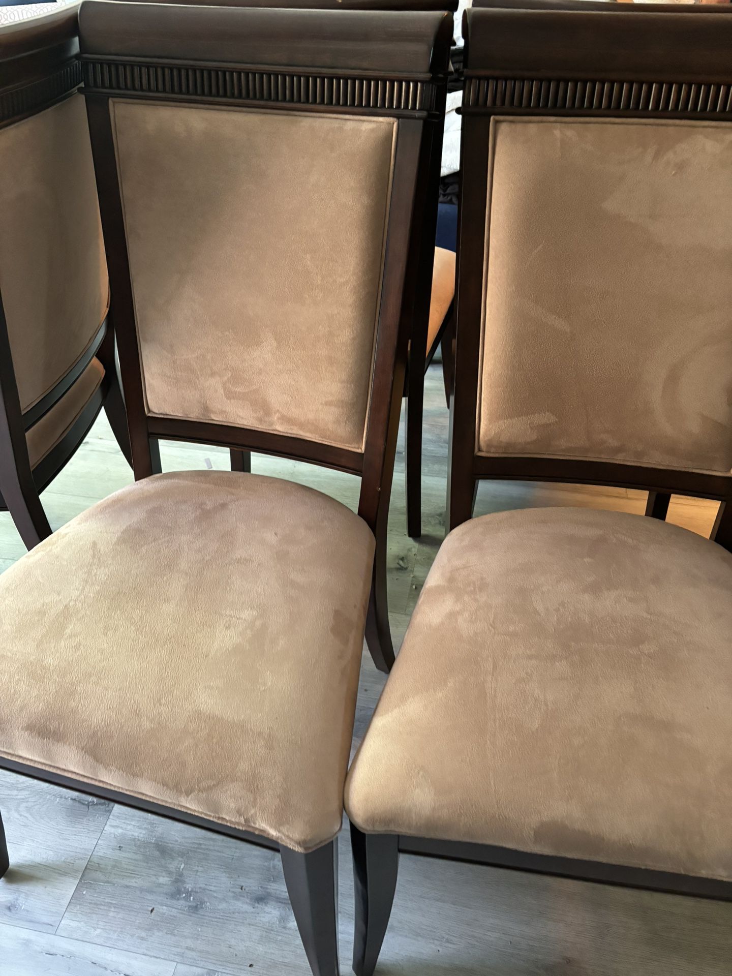 Beautiful 6 Piece Dining Room Chairs 