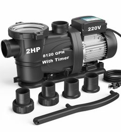In/ Above ground pool pump