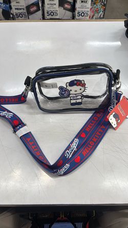 Hello Kitty x LA Dodgers Clear Crossbody Bag