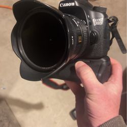 Canon EOS 70D with 3 Lenses