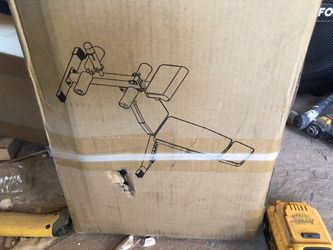 Adjustable Weight Bench in Box