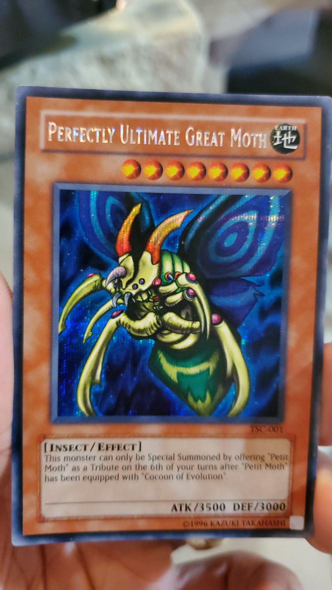 great moth yugioh card Yugioh Card Perfectly Ultimate Great Moth (TSC-001) Holo Secret Rare Super  Mint Condition for Sale in Houston, TX