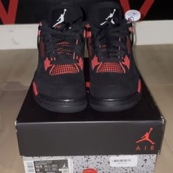 Jordan Retro 4 Red Thunder 