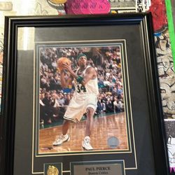 Boston Celtics Paul Pierce Framed Picture 