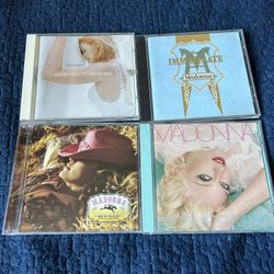 4 Madonna CDs 
