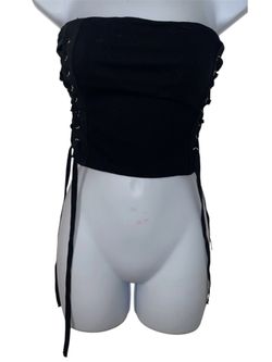 New cute black tube top size S