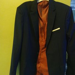 New 3 Pieces Suite Set Teenager Boy Black Including  White Shirt Size 20