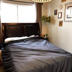 Queen Bed frame $50