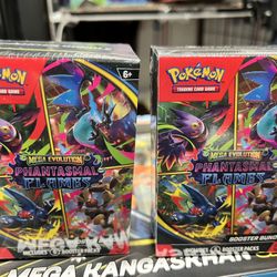 Phantasmal Flames Booster Bundle Pokemon Card