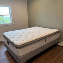 Colchón + Box Spring 🛏️ | Todas las Medidas | Súper Cómodo + Entrega GRATIS 🚚