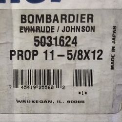 New BOMBARDIER JOHNSON Prop