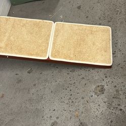 good condition, folding dog ramp 14”hx52”L good condition, folding dog ramp
