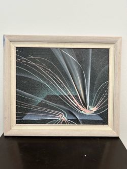 1980s Postmodern Abstract Painting – Signed “Kingston”
