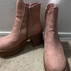 Pink Boots