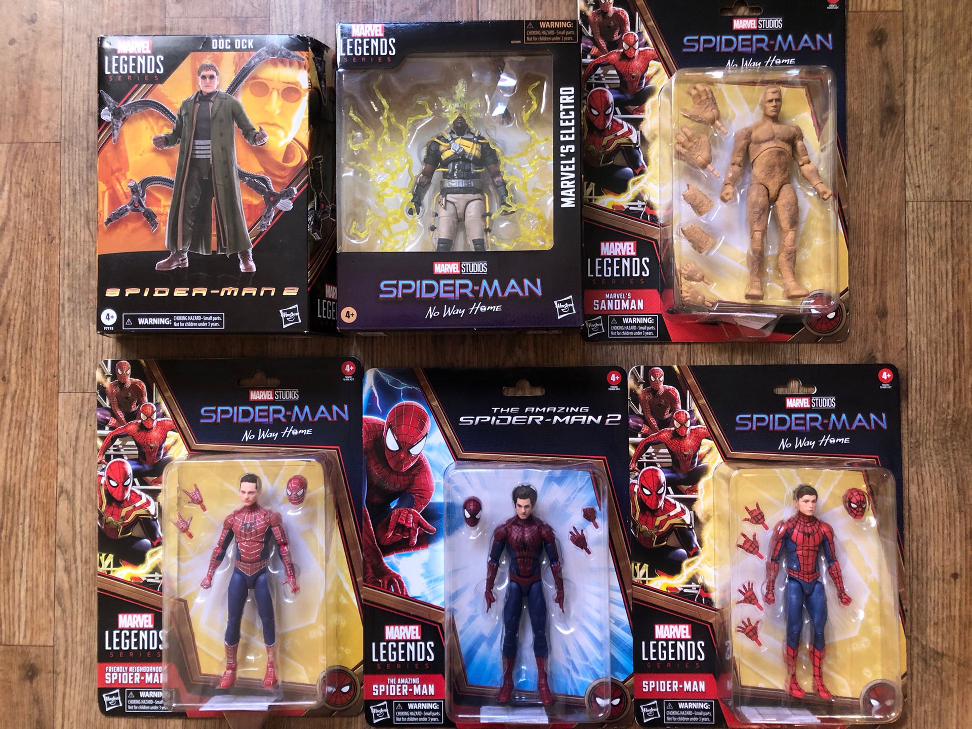 Marvel Legends MCU Spider Man Lot
