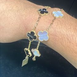 Van Cleef Bracelet & Necklace 