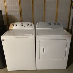 Washer And Electric Dryer 