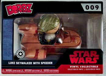 Funko Dorbz Ridez: Star Wars - 2017  Luke in Landspeeder - Disney New In Box 🔥