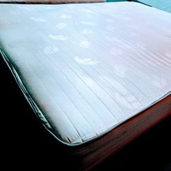 Queen mattress 10" Atlas and box spring. Free delivery same day. 