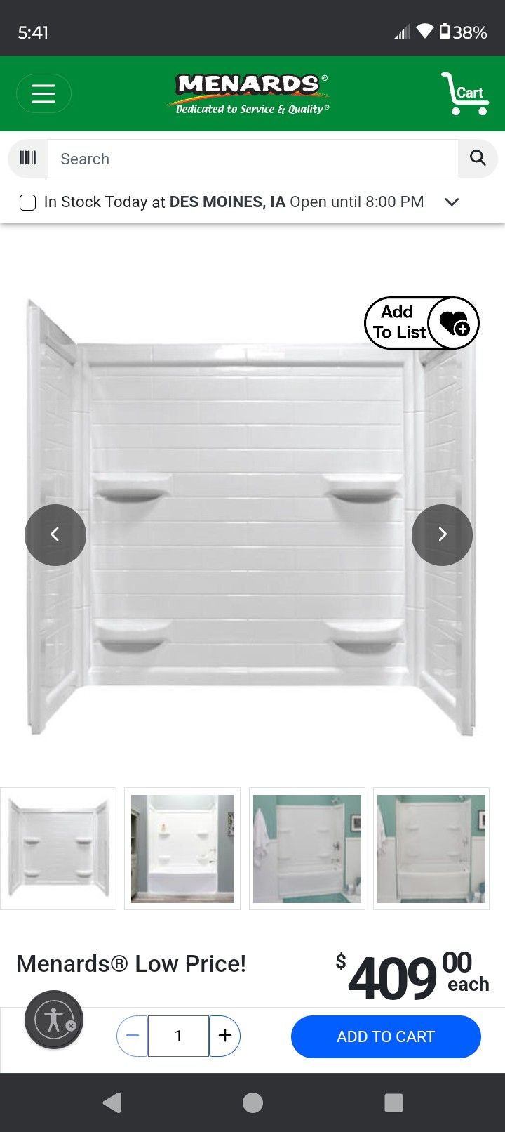 Contour Cnr Shelf Tile