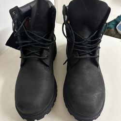 Black Timberlands 