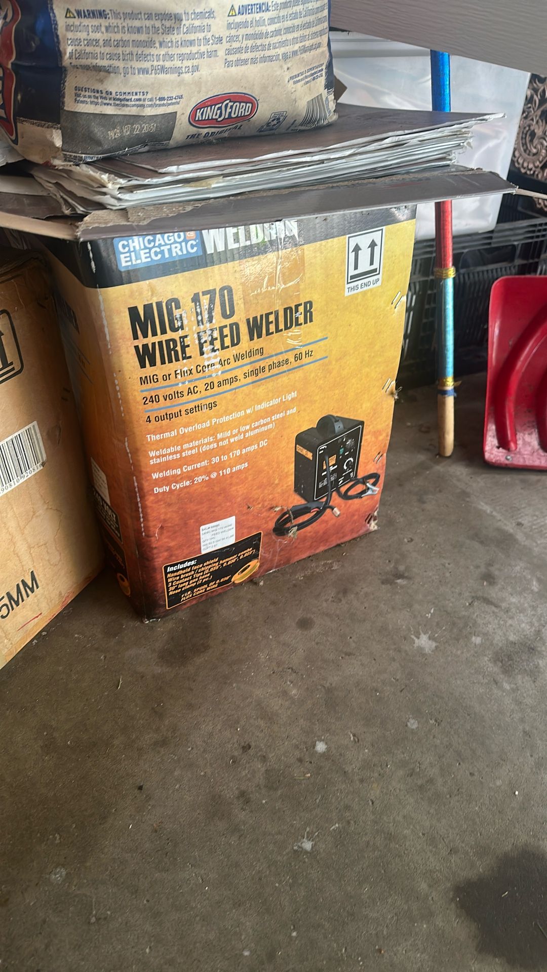 MIG 170 Wire Feed Welder